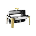 High Quality Kitchen Equipment Roll Top Chafing Dish